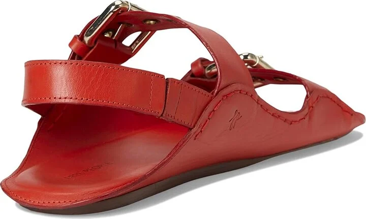 Free People Blossom Buckle Sandal Women's Wedge Shoes Salsa Leather : EU 38.5 (US Women's 8.5) M - Image 4