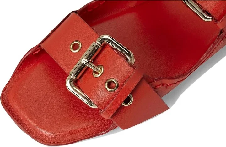 Free People Blossom Buckle Sandal Women's Wedge Shoes Salsa Leather : EU 38.5 (US Women's 8.5) M - Image 7