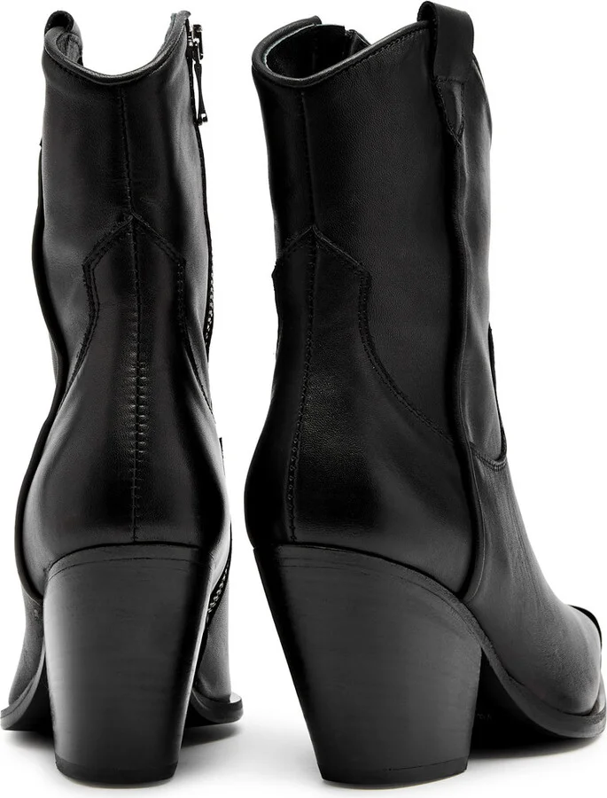 Free People Brayden Leather Cowboy Boots - Image 7