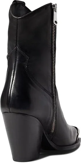Free People Brayden Western Boots Women's Shoes Black : EU 37 (US Women's 7) M, Leather - Image 4