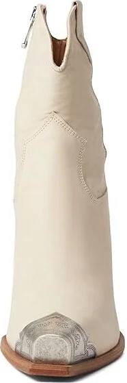 Free People Brayden Western Boots Women's Shoes Bone : EU 36 (US Women's 6) M, Leather - Image 2