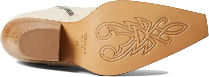 Free People Brayden Western Boots Women's Shoes Bone : EU 36 (US Women's 6) M, Leather - Image 3