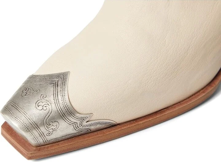 Free People Brayden Western Boots Women's Shoes Bone : EU 36 (US Women's 6) M, Leather - Image 6