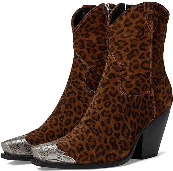 Leopard Suede