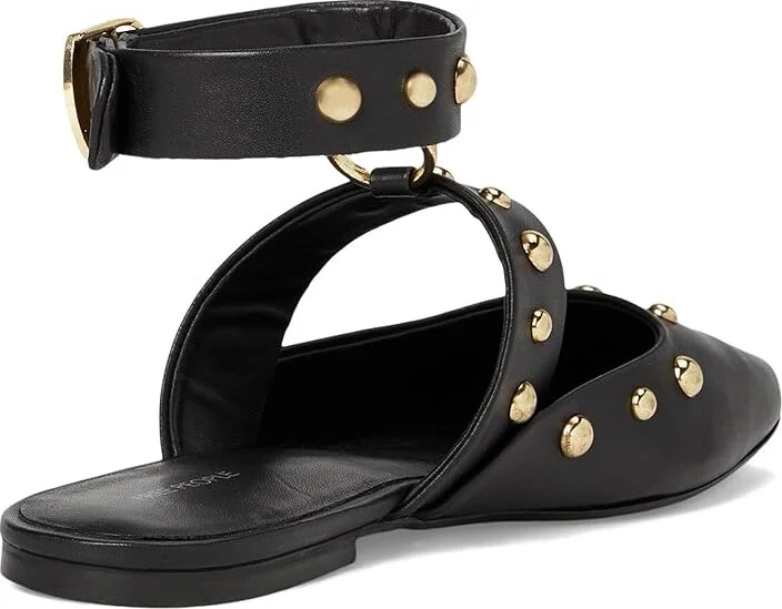 Free People Camille Mystic O-ring Flats Women's Dress Flat Shoes Champagne Foiled Sue : EU 38.5 (US Women's 8.5) M, Suede - Image 10