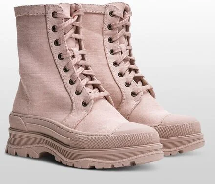 Free People Camp Out Canvas Lace Up Boot - Women's - Image 2