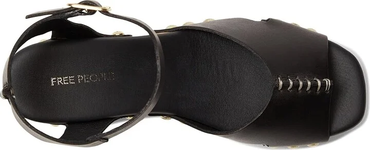 Free People Cecily Clog Women's Shoes Black : EU 41 (US Women's 11) M, Leather - Image 2
