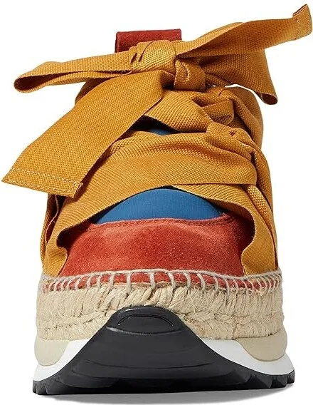 Free People Chapmin Espadrille Sneaker Women's Shoes Rust : EU 36 (US Women's 6) M, Textile/Suede - Image 5