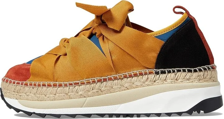 Free People Chapmin Espadrille Sneaker Women's Shoes Rust : EU 36 (US Women's 6) M, Textile/Suede - Image 6
