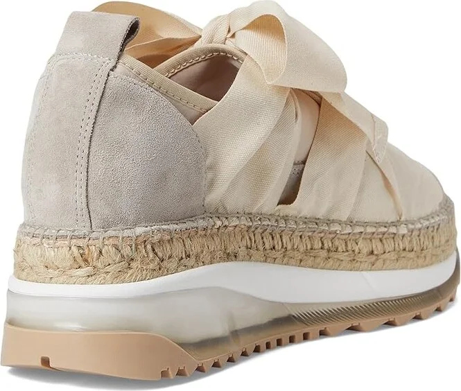 Free People Chapmin Espadrille Sneakers Women's Shoes Ivory : EU 38 (US Women's 8) M, Suede - Image 4