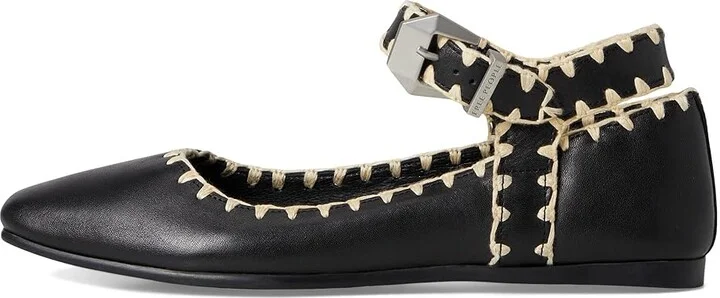 Free People Crochet Mystic Flat Women's Shoes Black : EU 37 (US Women's 7) M, Leather/Rubber - Image 6