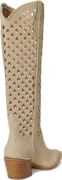 Free People Diamonds Are Forever Cowb Women's Motocross Boots Sand Suede : EU 40 (US Women's 10) M, Leather - Image 4