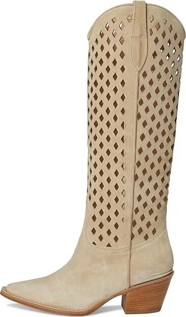 Free People Diamonds Are Forever Cowb Women's Motocross Boots Sand Suede : EU 40 (US Women's 10) M, Leather - Image 6