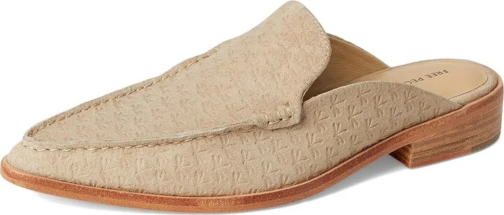 Free People Dragonfly Mocc Toe Loafers Women's Flat Shoes Faded Tan Suede : EU 37 (US Women's 7) M - Image 5