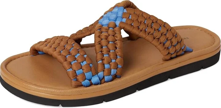 Free People Edge Water Woven Sandal Women's Wedge Shoes Swim Team/Luggage : EU 37 (US Women's 7) M - Image 5