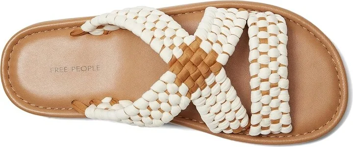 Free People Edge Water Woven Sandal Women's Wedge Shoes Swim Team/Luggage : EU 37 (US Women's 7) M - Image 8