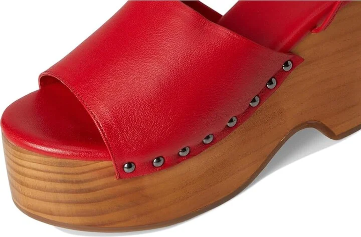 Free People Front Row Wrap Clog Women's Shoes Salsa Leather : EU 39.5 (US Women's 9.5) M - Image 2