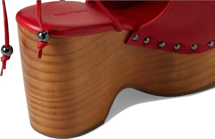 Free People Front Row Wrap Clog Women's Shoes Salsa Leather : EU 39.5 (US Women's 9.5) M - Image 7