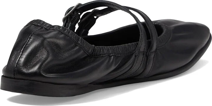 Free People Gemini Ballet Flat Women's Shoes Black : EU 36 (US Women's 6) M, Leather - Image 4