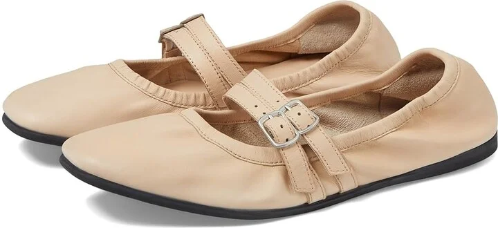 Free People Gemini Ballet Flat Women's Shoes Tulle Pink : EU 36 (US Women's 6) M, Leather
