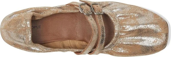 Free People Gemini Ballet Flat Women's Shoes Vachetta : EU 36.5 (US Women's 6.5) M, Leather - Image 6
