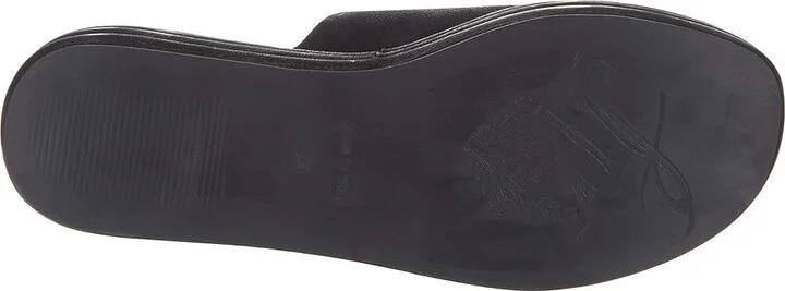 Free People Harbor Flatform Sandals Women's Shoes Black : EU 38.5 (US Women's 8.5) M, Leather - Image 3