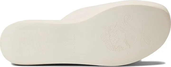 Free People Harbor Flatform Sandals Women's Shoes Vanilla : EU 39 (US Women's 9) M, Leather - Image 3