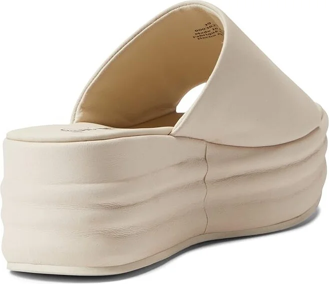 Free People Harbor Flatform Sandals Women's Shoes Vanilla : EU 39 (US Women's 9) M, Leather - Image 4