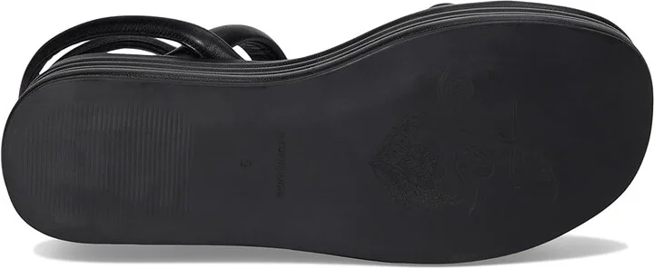 Free People Iris Flatform Women's Wedge Shoes Black Leather : EU 38.5 (US Women's 8.5) M, Leather/Rubber - Image 3