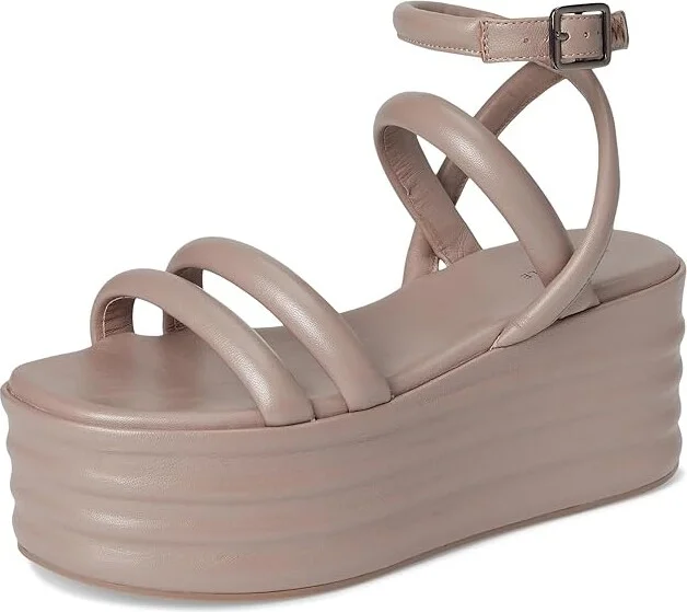 Free People Iris Flatform Women's Wedge Shoes Black Leather : EU 38.5 (US Women's 8.5) M, Leather/Rubber - Image 11