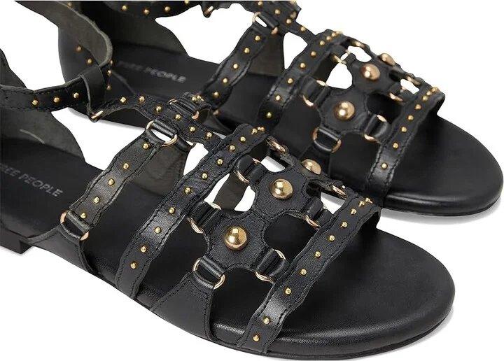 Free People Jade Gladiator Women's Dress Sandals Black : EU 37 (US Women's 7) M, Rubber - Image 7
