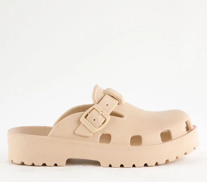 FREE PEOPLE Karlie Buckle Womens Clogs - Image 2