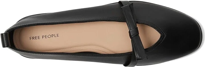 Free People Mania Bow Flats Women's Shoes Bronze Age Metallice : EU 40 (US Women's 10) M, Leather - Image 8