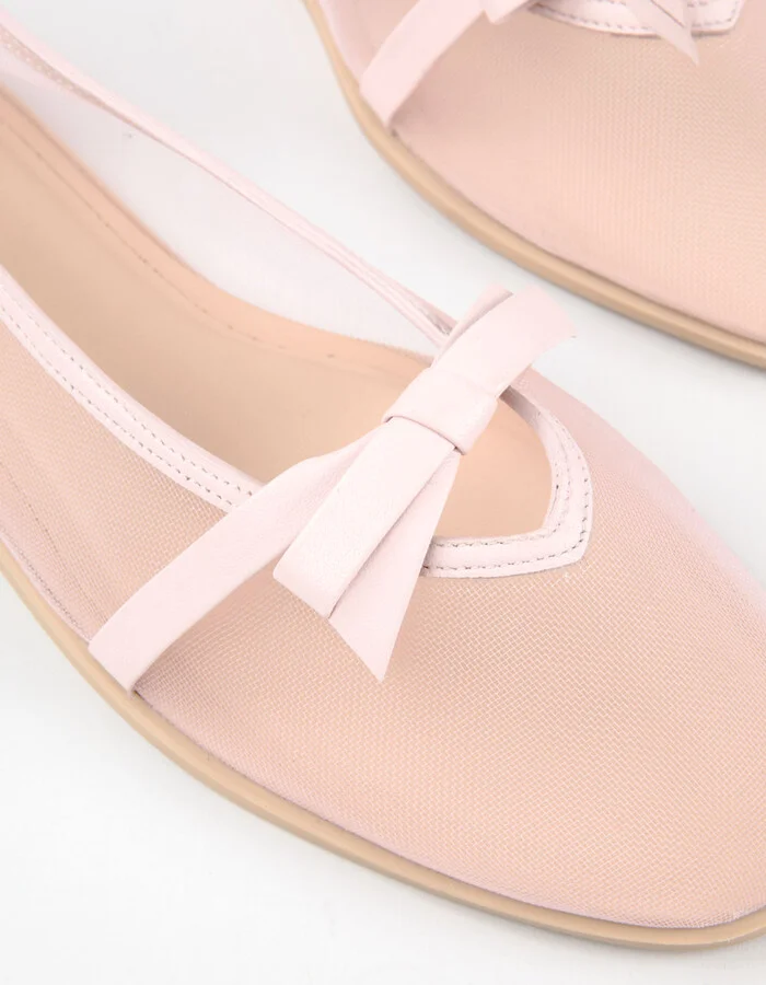 FREE PEOPLE Mesh Mania Bow Womens Flats - Image 9