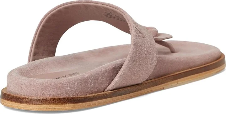Free People Mika Footbed Sandal Women's Wedge Shoes Black Suede : EU 36 (US Women's 6) M - Image 10