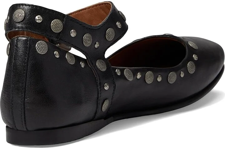 Free People Mystic Mary Jane Flat Women's Shoes Black : EU 36 (US Women's 6) M, Leather - Image 4