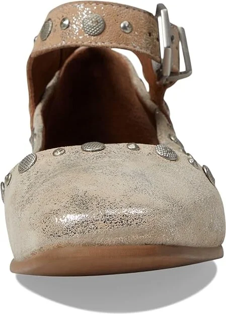 Free People Mystic Mary Jane Flat Women's Shoes Champagne : EU 41 (US Women's 11) M, Leather - Image 2