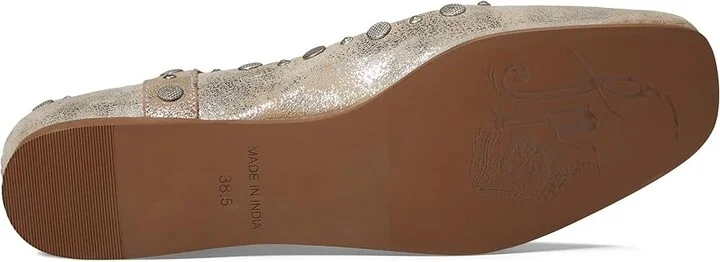 Free People Mystic Mary Jane Flat Women's Shoes Champagne : EU 41 (US Women's 11) M, Leather - Image 3