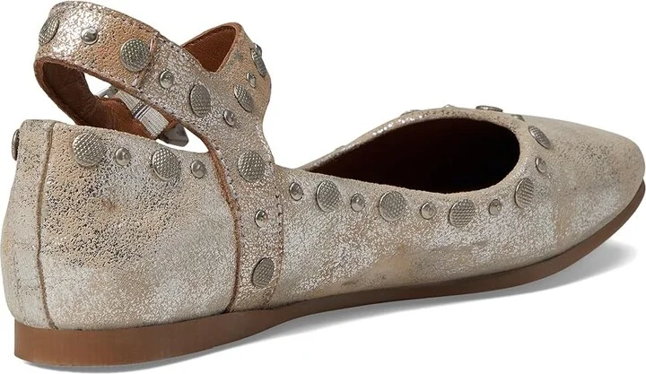 Free People Mystic Mary Jane Flat Women's Shoes Champagne : EU 41 (US Women's 11) M, Leather - Image 4