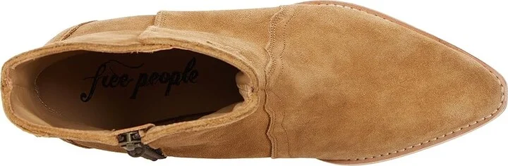 Free People New Frontier Western Boot Women's Shoes Beige : EU 36 (US Women's 6) M, Leather - Image 2