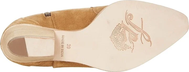 Free People New Frontier Western Boot Women's Shoes Beige : EU 36 (US Women's 6) M, Leather - Image 3