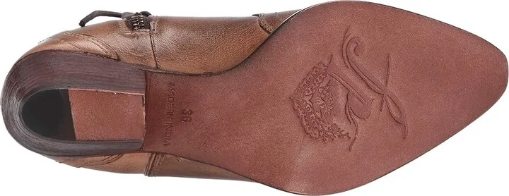 Free People New Frontier Western Boot Women's Shoes Brown : EU 37 (US Women's 7) M, Leather - Image 4