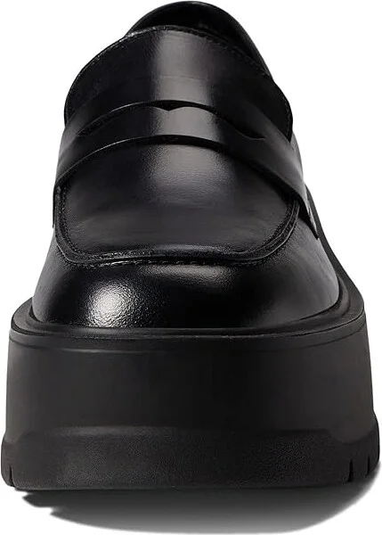 Free People Nico Platform Loafer Women's Shoes Black : EU 41 (US Women's 11) M, Leather - Image 5