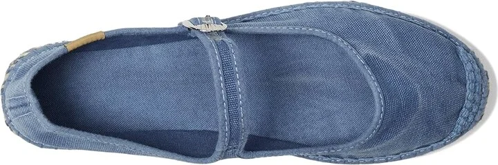 Free People Oasis Mary Jane Espadrill Women's Shoes Washed Nautical Blue : EU 41 (US Women's 11) M - Image 2
