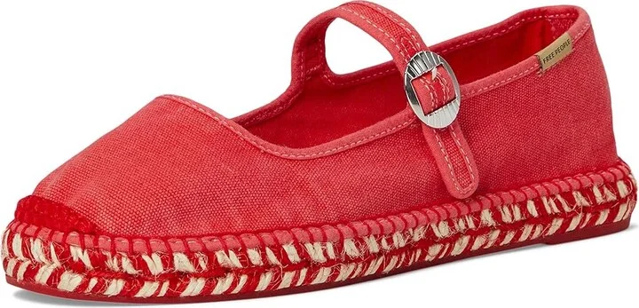 Free People Oasis Mary Jane Espadrill Women's Shoes Washed Nautical Blue : EU 41 (US Women's 11) M - Image 11