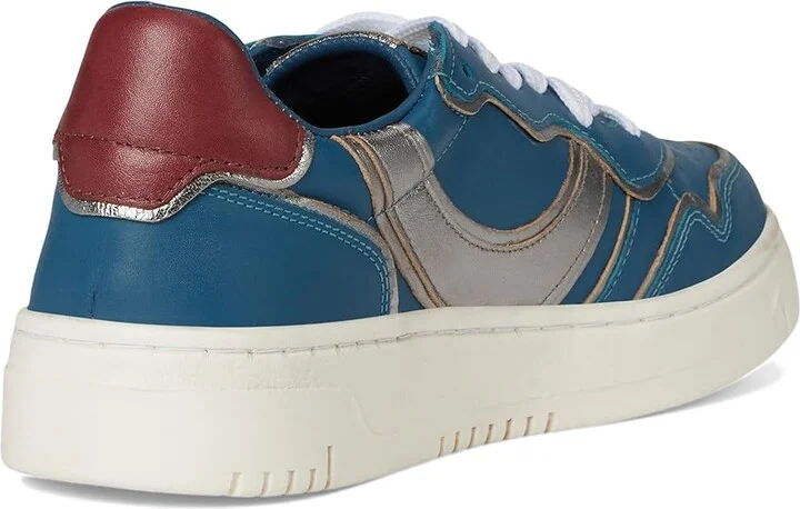 Free People Retro Thirty Love Sneakers Women's Shoes Blue Combo : EU 38 (US Women's 8) M, Leather - Image 4