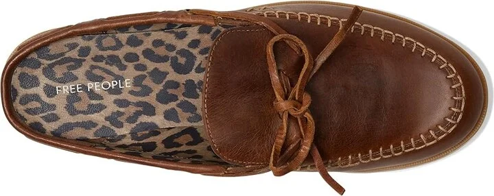 Free People Seas The Day Mule Women's Shoes Luggage : EU 36 (US Women's 6) M, Leather - Image 2
