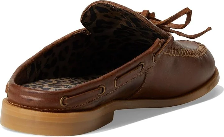 Free People Seas The Day Mule Women's Shoes Luggage : EU 36 (US Women's 6) M, Leather - Image 4