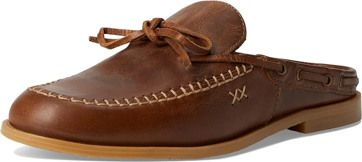 Free People Seas The Day Mule Women's Shoes Luggage : EU 36 (US Women's 6) M, Leather - Image 5