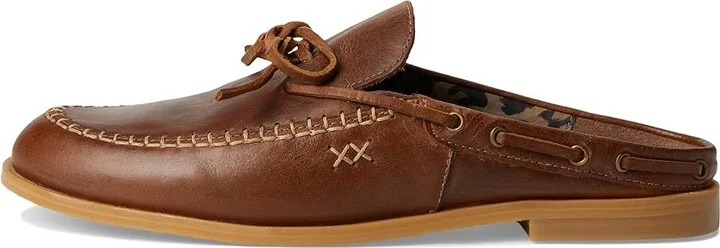 Free People Seas The Day Mule Women's Shoes Luggage : EU 36 (US Women's 6) M, Leather - Image 6